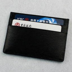 轻奢风尚，收纳有序 堆糖水波纹牛皮超薄多卡位银行卡套